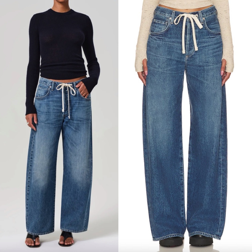 Citizens of Humanity Straight Leg Jeans in Blue